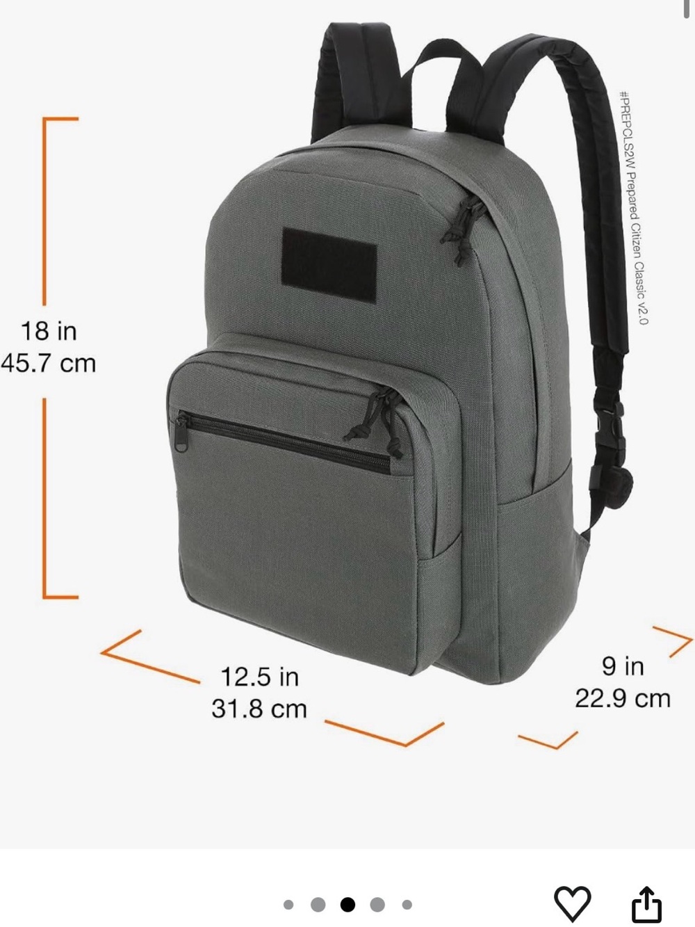MAXPEDITION Men's Field Backpack with Patch Panel - Picture 5 of 7